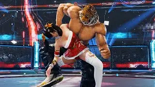 King vs Xiaoyu at the Arena | Brutal Grapples & Fast Combos | Tekken 8 Gameplay