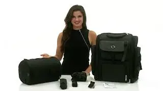 Viking Bags Large Cordura Motorcycle Sissy Bar Bag Product Video