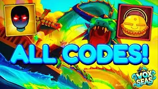 All CODES VOX SEAS Roblox RELEASE