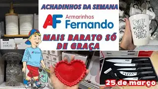 🏡É QUASE DE GRAÇA!💥Quem conhece a loja ARMARINHOS FERNANDO na 25 DE MARÇO SABE O QUE ESTOU FALANDO!😍