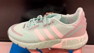 Adidas ZX 1K Boost Mint Green Womens Running Shoes