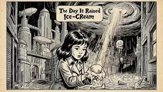 Ice-cream Rain. The day the children left. AI animated original story by an independent human.