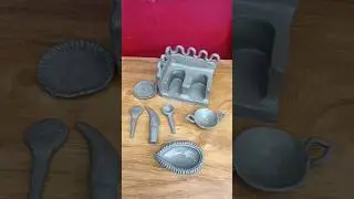 how to make mini kitchen set with chulha#youtubeshorts #viralvideo