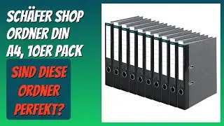 BEWERTUNG (2025): SCH&Auml;FER SHOP Ordner DIN A4, 10er Pack. Infos