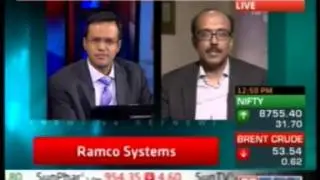 Virender Aggarwal, CEO &ndash; Ramco Systems shares Q3 2014-15 performance with ET Now