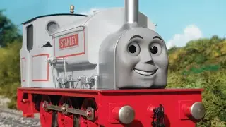 blue Stanley the Tank Engine whistle yay my favorite character from thomas and friends movie s24