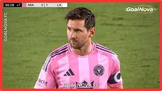 Messi vs LA Galaxy 🔥 Return With a Goal & Assist Masterclass 🐐 | MLS Highlights