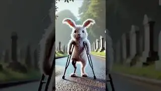 Poor little rabbit because of a drunkdriver#RabbitRescue #CuteAnimals #shortsfeed #shorts