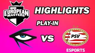 EU Masters Play-In D&iacute;a 2 | Illuminar Gaming vs PSV Esports highlights | IHG vs PSV | Espa&ntilde;ol