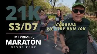 CARRERA VICTORY RUN 2024 — Día 7 • Semana 3/14 • PLAN 21K — Mi Primer MARATÓN Desde Cero