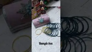 OMG! Easy DIY Bangle Box Craft Step by Step Tutorial #craft #organizer #shots @IqraHobbyGirlEra