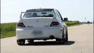 Mitsubishi Lancer Evolution IX MR Exhaust Clip Update