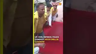 UP: Civil Defence, Police Conduct Mock Drill in Lucknow Following MHA Directive