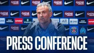 CONF&Eacute;RENCE DE PRESSE DE LUIS ENRIQUE AVANT PARIS - MARSEILLE