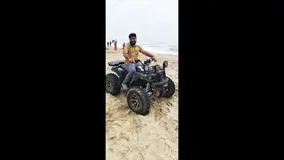 Dwarka Beach Bike Ride, Gujrat