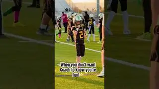 No🤣 #football #micdup #tackle #qb #youthfootball #tacklefootball #10u