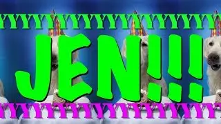 HAPPY BIRTHDAY JEN! - EPIC Happy Birthday Song