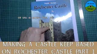 Terrain Crafting - Making a Castle Keep Based on Rochester Castle Part One