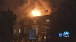 Deanna LeBlanc on fire at Norfolk Naval Shipyard