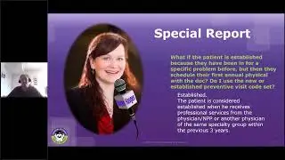 HCGTV: Webinar Snippet: E/M Primary Care - New vs. Established Preventative Visit Codes