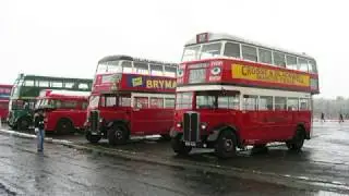 London Bus Museum Rally 6th April 2008 (when it snowed)