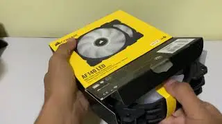Meu Primeiro PC Gamer - Kit Ventoinhas Corsair MF140 Led