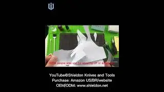 Check out the Shieldon EDC Knife DC01A Scythe in action!  #ShieldonKnives #EDCKnife #SelfDefense