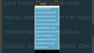 KITAB SUCI 2 TAWARIKH 35:14(TB)