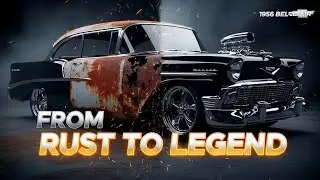 FROM RUST TO LEGEND &mdash; Full Restoration of a 1956 Chevrolet Bel Air