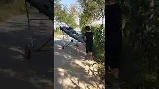 Corn on the cob machine, easy to load the car and go to the house, easy to move and push,