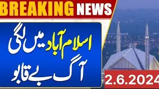Pakistani authorities battle forest in Islamabad, s margalla Hills National Park