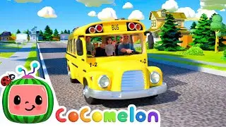 Wheels on the Bus 🚌🎶 | KARAOKE! | COCOMELON | Sing Along With Me! | Kids Songs