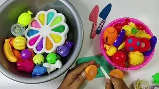 How to Cutting Wooden Fruits Apple and Vegetables