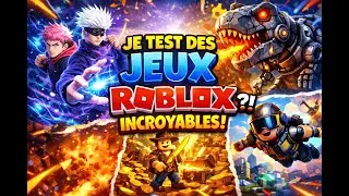Je test des jeux ROBLOX (et c'est un carnage)