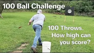 Slinging 100 Ball Challenge - 100 Tennis Balls With An Old Friend