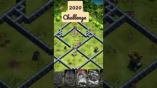 2020 challenge #clashofclans #coc  #3star #2020challenge