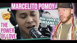 Marcelito Pomoy REACTION - Marcelito Pomoy THE POWER OF LOVE Reaction - Marcelito sings Celine Dion!