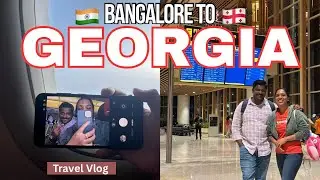 Ep #1 ബാംഗ്ലൂരിൽ നിന്നും ജോർജ്ജിയയിലേക്ക്🛩️🇬🇪 | Bilin & Seethal 
