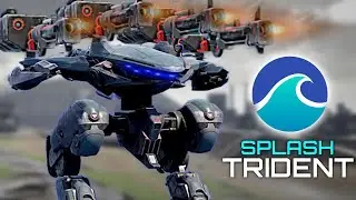 Old School TRIDENT Splash With MORE Damage... Crisis Overpower Rockets | War Robots