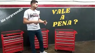 CARRINHO DE FERRAMENTAS FORTG VALE A PENA !? #unboxing