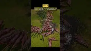 Part 3 &ndash; 150 T-Rex vs 100,000 Wild Ostriches | Epic Battle Simulator 2 | #trendinggame