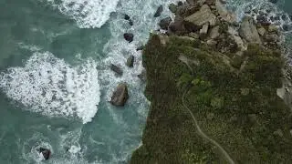 Coast Road Scenery with Meditation Sounds (Nine Mile, Rapahoe, Point Elizabeth)