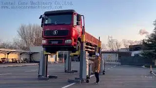 AUTOCARE Truck Lift TL-8500 Working Video