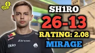SH1RO (26-13) RT: 2.08 | EU FACEIT (MIRAGE) +VOICE | CS2 POV