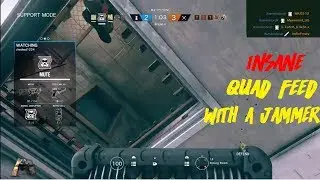 rainbow six siege | valk ace | INSANE JAMMER KILLS