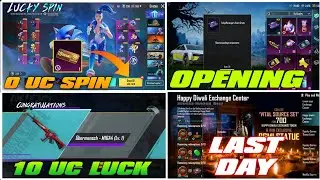 😍0 Uc Lucky Spin ✅ 10 Uc Luck | Bgmi Crate Opening | POPULARITY EVENT LAST DAY | 10 Draw Voucher Use