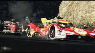Initial D - 2 of the fastest cars to ever race down Akina - Ferrari 499p and RSS formula 2023 F1