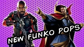 New Suicide Squad and Marvel Funko Pops