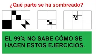 QUE PARTE SE HA SOMBREADO?. TRES (3) EJERCICIOS, NÚMEROS RACIONALES