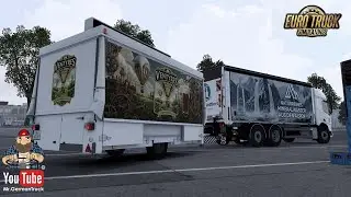 NEUER DAF XD Rigid! 🚛 + Gastro-Trailer MEGA Pack f&uuml;r ETS2 1.57